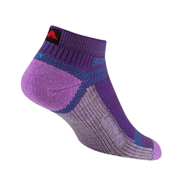Wigwam Unisex Ultra Cool-Lite Ultimax low-cut socks featuring lightweight breathable knit construction, moisture-control technology, cushioned comfort, and athletic performance styling