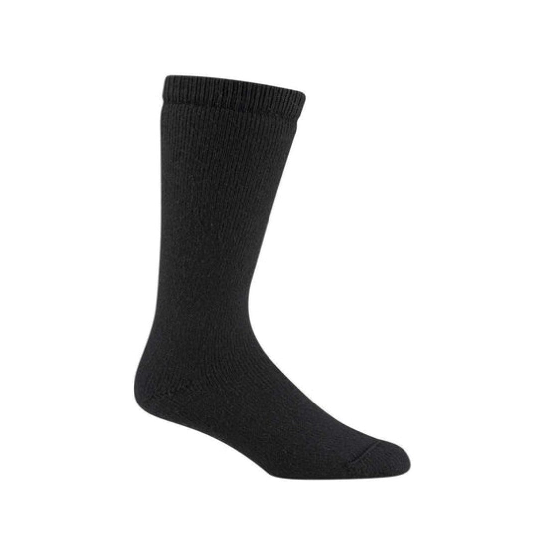Youth Wigwam 40 Below heavyweight socks with thick knit design, providing insulation and cushioning for cold-weather activities
