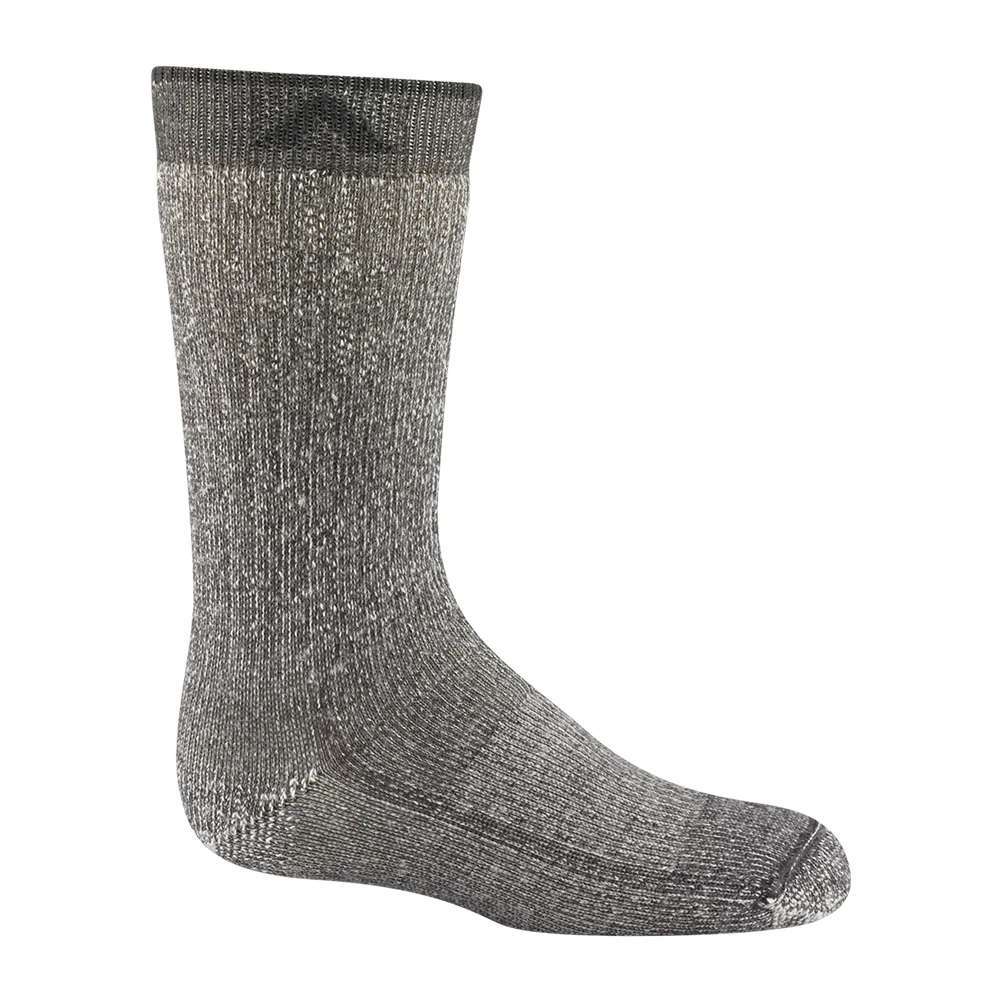 Wigwam Kids Merino Comfort Hiker crew socks featuring cushioned merino wool-blend construction, durable hiking-ready design, and comfortable crew-height styling for outdoor adventures 