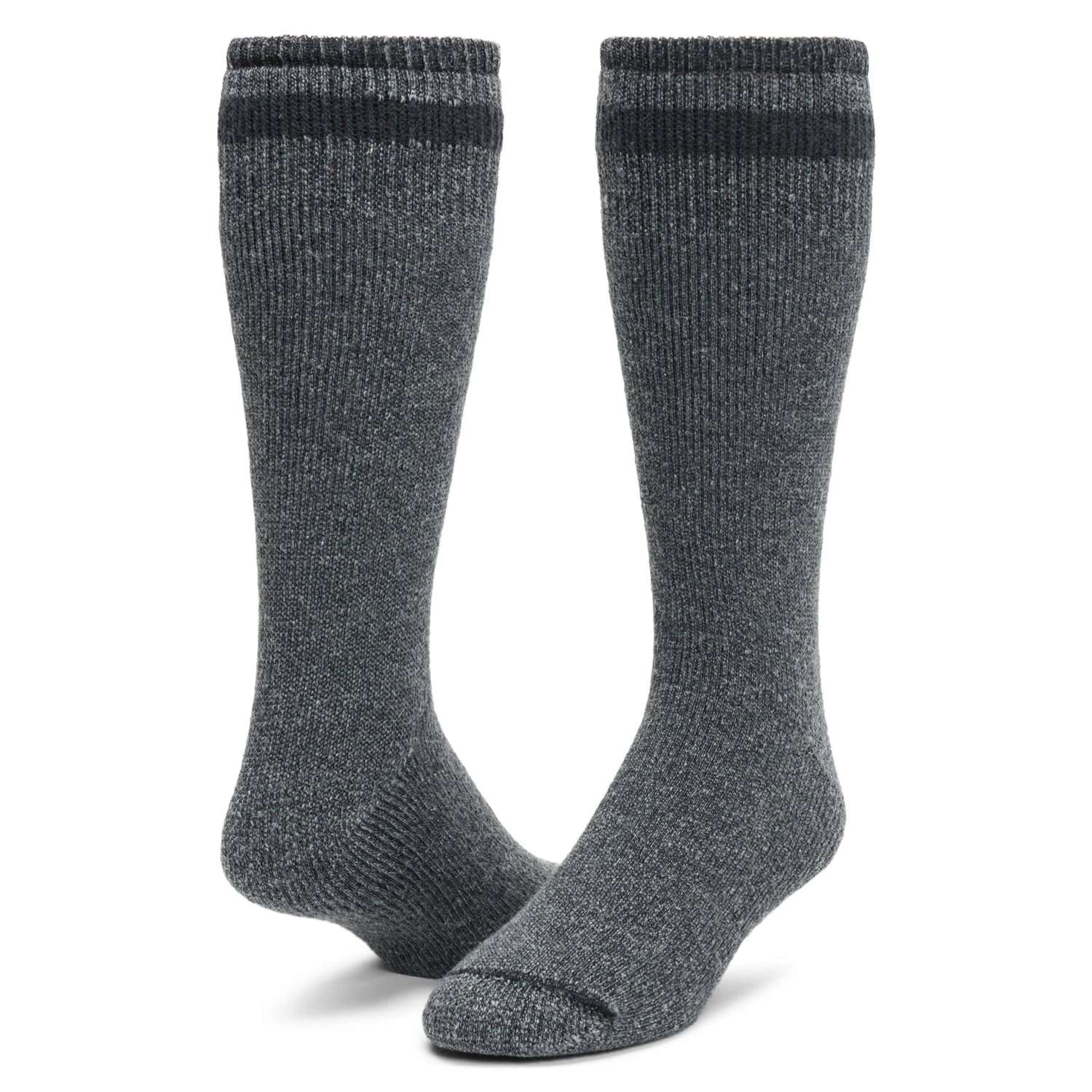 Wigwam Men's Super Boot Sock (2-Pack ) (Charcol) S1200-057 