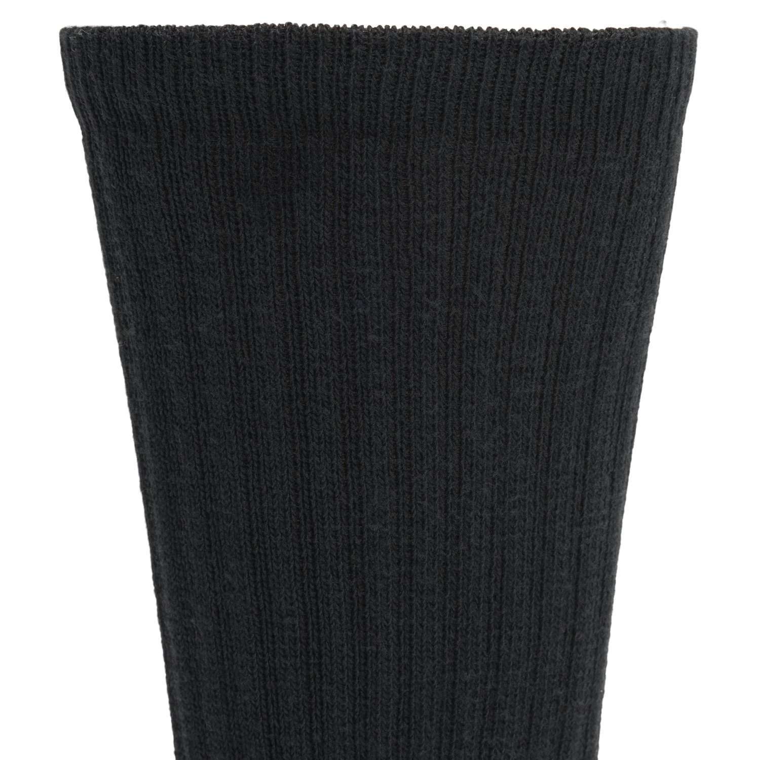 Wigwam Super 60 Crew Socks (3 Pack) (Black)