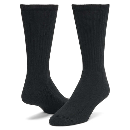 Wigwam Super 60 Crew Socks (3 Pack) (Black)