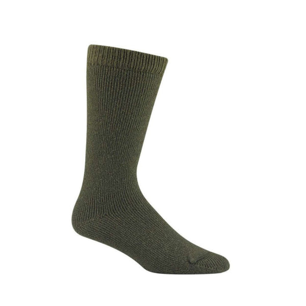 Wigwam Youth 40 Heavyweight Below Sock - Olive