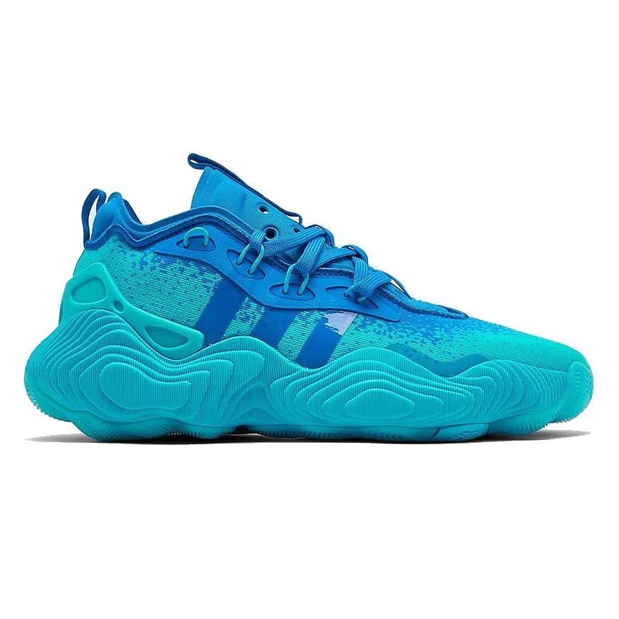 adidas Kids TRAE YOUNG 3 Basketball Shoes - Ideal for Young Basketball Players Blue