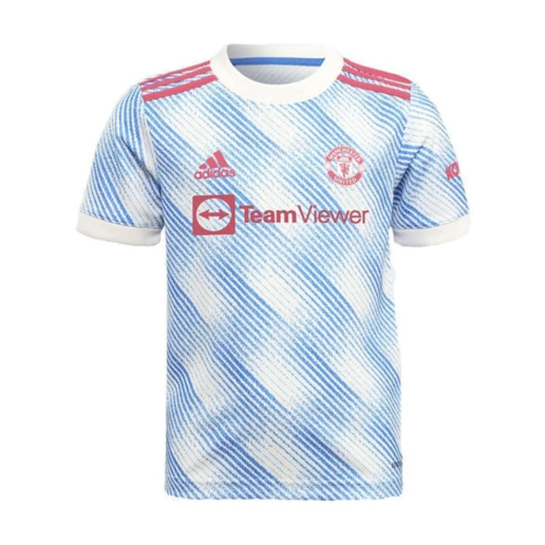 adidas Kid's Unisex MANCHESTER UNITED 21/22 AWAY MINI KIT