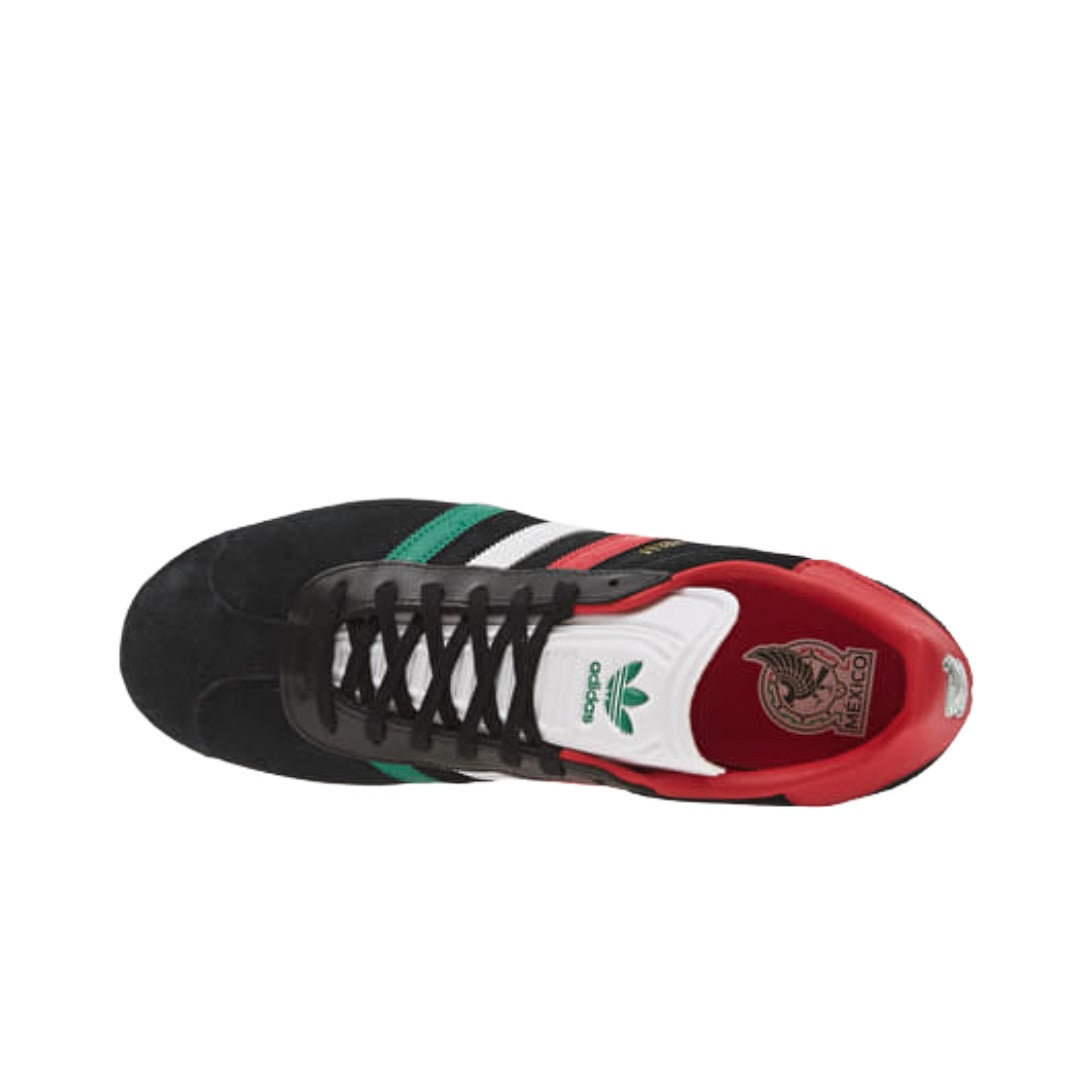 adidas Gazelle Soccer Shoes - Core Black Ftwr White/Better Scarlet