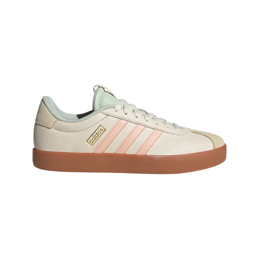 adidas Women’s VL Court 3.0 Shoes in suede with classic 3-Stripes design, cushioned midsole, and durable rubber outsole for everyday wear.