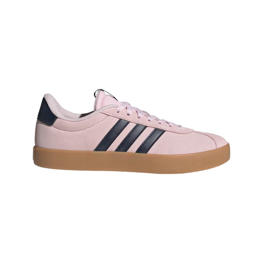 adidas Women’s VL Court 3.0 Shoes in suede with classic 3-Stripes design, cushioned midsole, and durable rubber outsole for everyday wear.
