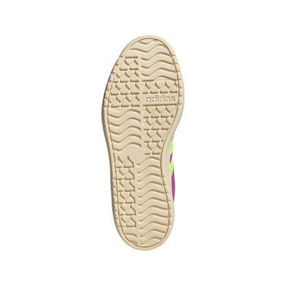 adidas Women's VL Court Bold (Flash Pink / Lucid Lemon / Silver Metallic)