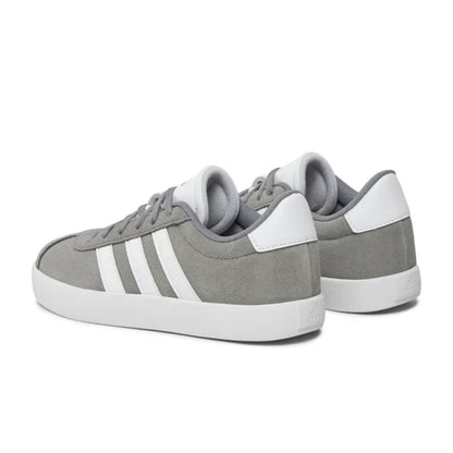 adidas Youth VL Court 3.0 (Gray / White / Silver Metallic)