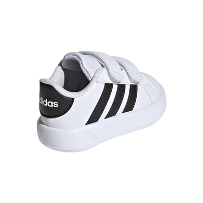 adidas KIDS' GRAND COURT 2.0 SNEAKERS - White