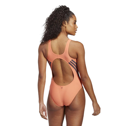 adidas 3 Stripes Swimsuit - Yellow Mustard