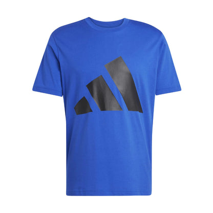 adidas Men's Essentials Big Logo Tee in classic crewneck style with bold chest logo

