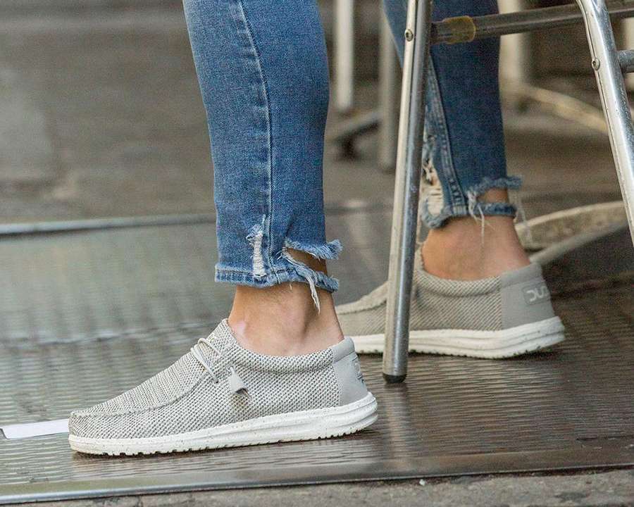 Hey Dude Walley Sox Shoes (Walley Sox Ash)
