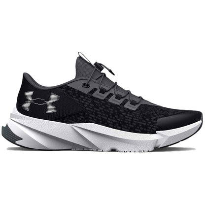 Under Armor Boy's UA Scramjet 5 Running Shoes - Black / Pitch Gray 3025535-002