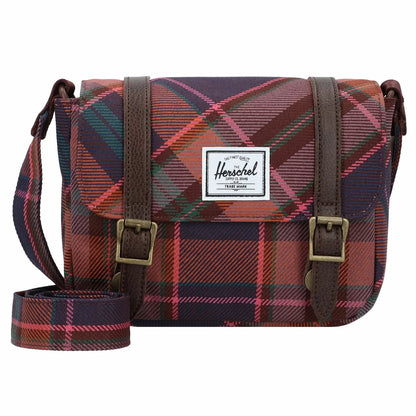 Herschel Retreat Crossbody Bag Mini - Slate Rose Plaid 11094-05699
