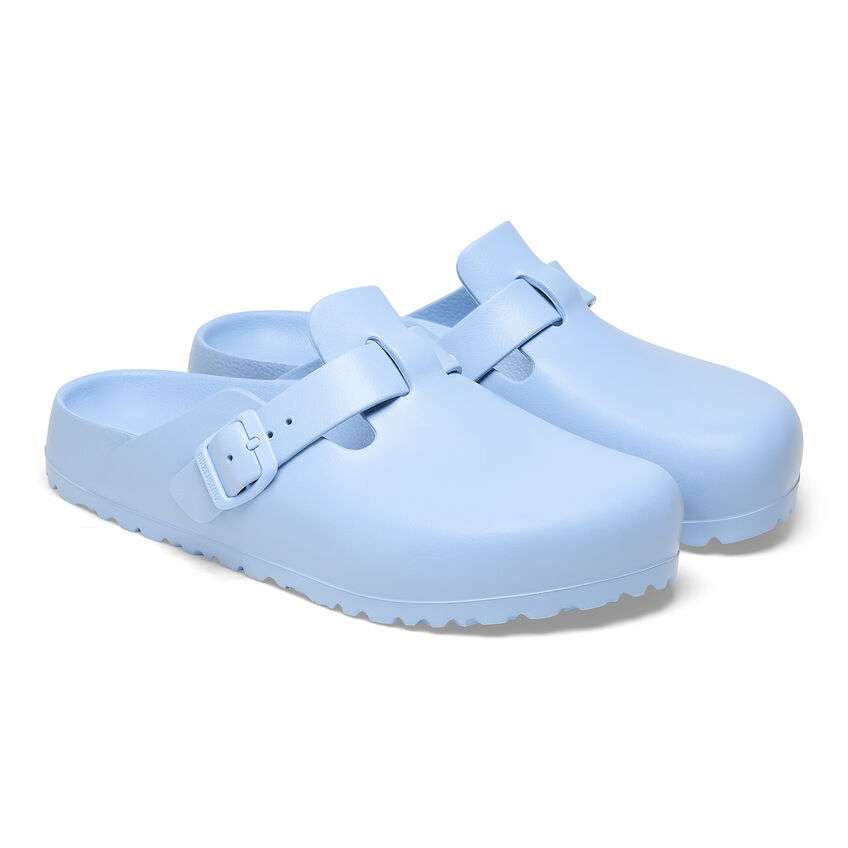 Birkenstock Boston Essential EVA - Lightweight Clog Sandal in Dusty Blue