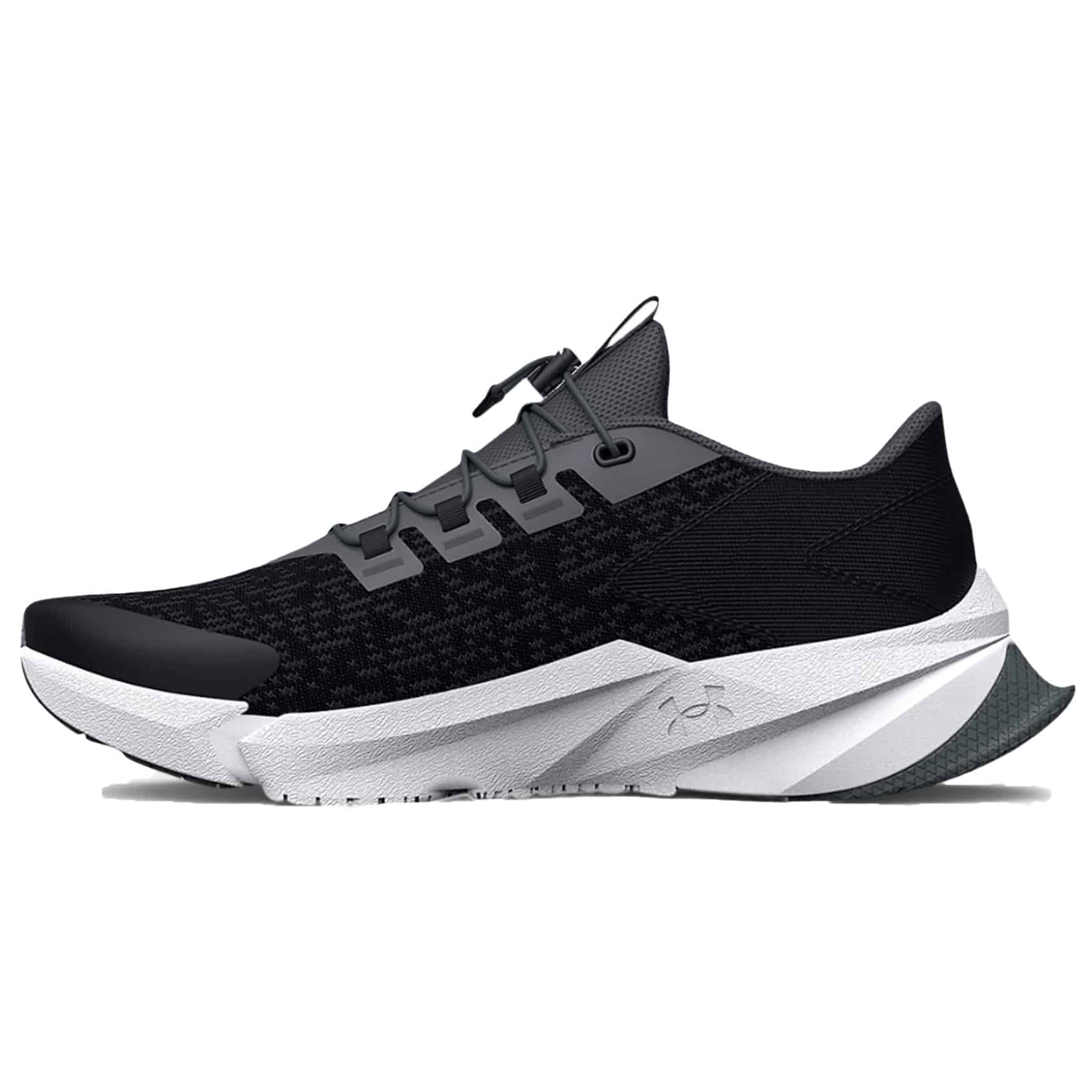 Under Armor Boy's UA Scramjet 5 Running Shoes - Black / Pitch Gray 3025535-002