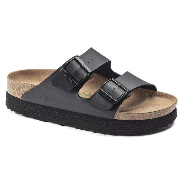Birkenstock Papillio Arizona Platform Vegan in Black