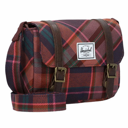 Herschel Retreat Crossbody Bag Mini - Slate Rose Plaid 11094-05699