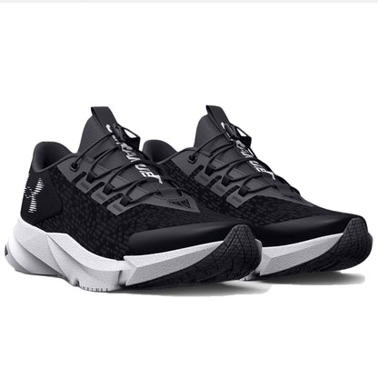 Under Armor Boy's UA Scramjet 5 Running Shoes - Black / Pitch Gray 3025535-002