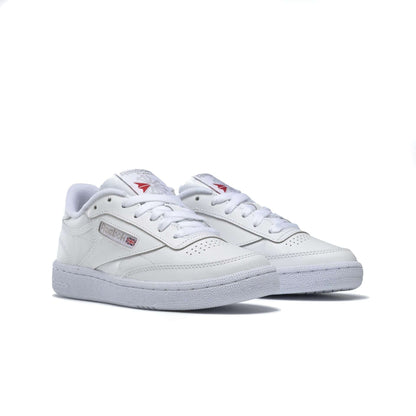 Reebok Classic Women's CLUB C 85 Shoes,BS7685,White / Light Grey