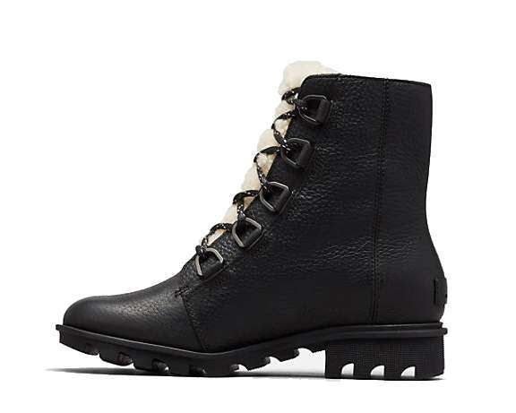 Phoenix Short Lace Cozy Boot #NL3415-010 Black