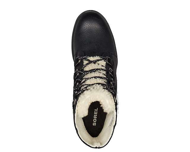 Phoenix Short Lace Cozy Boot #NL3415-010 Black