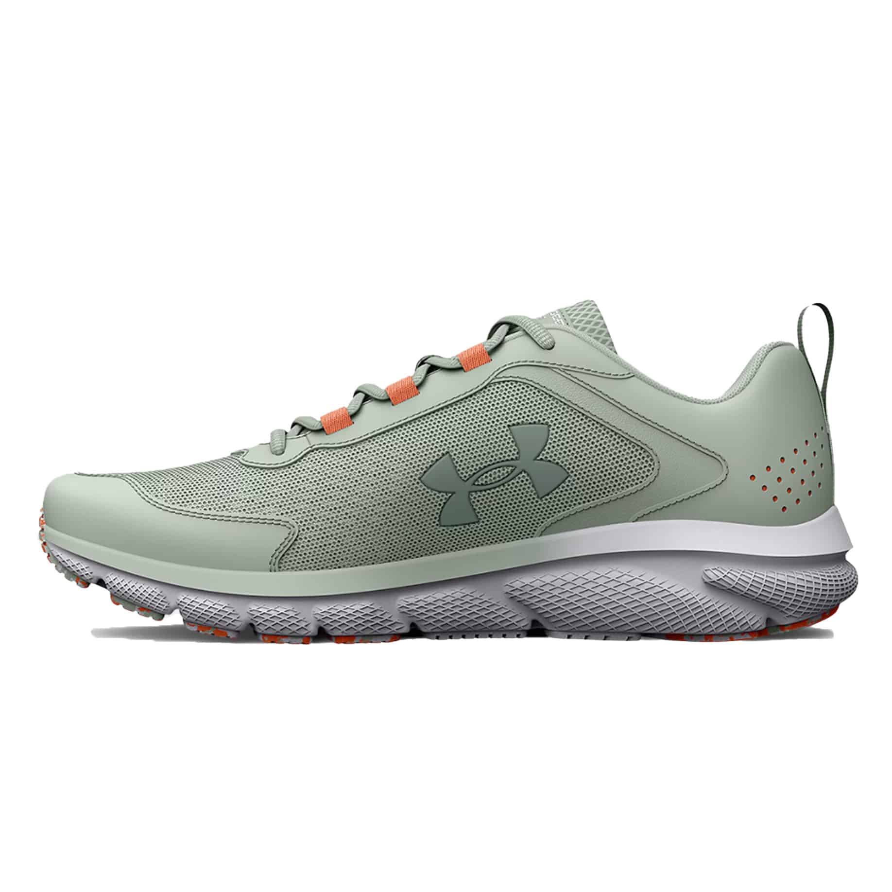Under Armour Women's Charged Assert 9 Marble Wide D Running Shoes - Illusion Green / Afterglow 3025951-300
