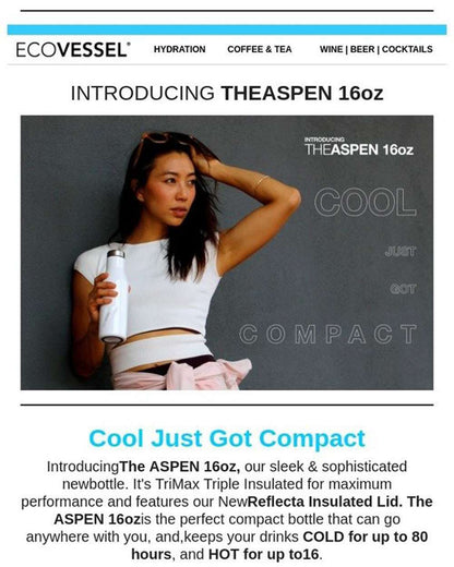 ECOVESSEL THE ASPEN 16oz