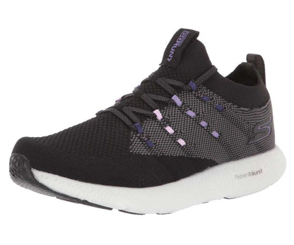 Skechers Women's Go Run 7 Shoes - Black Purple 15219BKPR