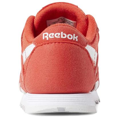 Reebok Kid's(Toddler) Classic Nylon Shoes,CN7621,Canton Red / White