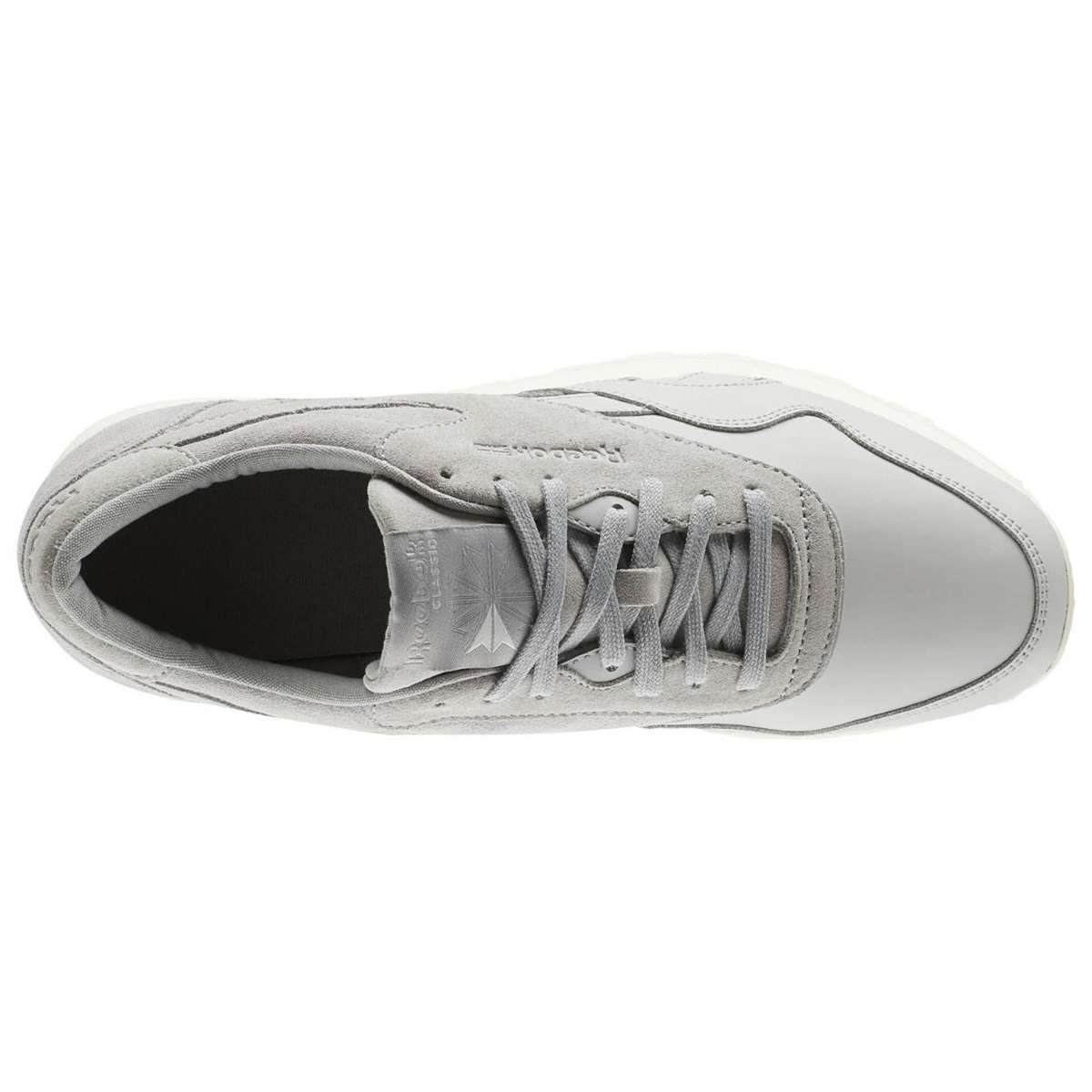 Reebok Men's Classic Nylon Shoes,BS9715/Skull Grey / Stark Grey / Chalk
