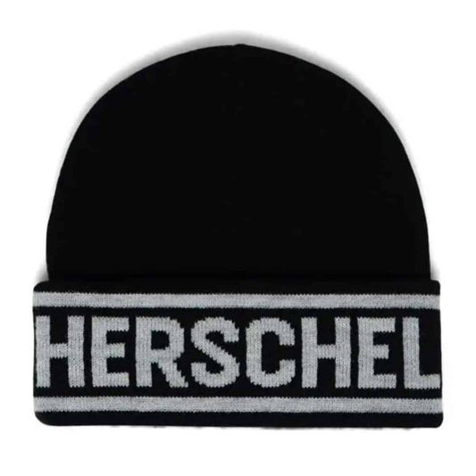 Herschel Elmer Beanie 1229-1831 Black/Heather Light Grey