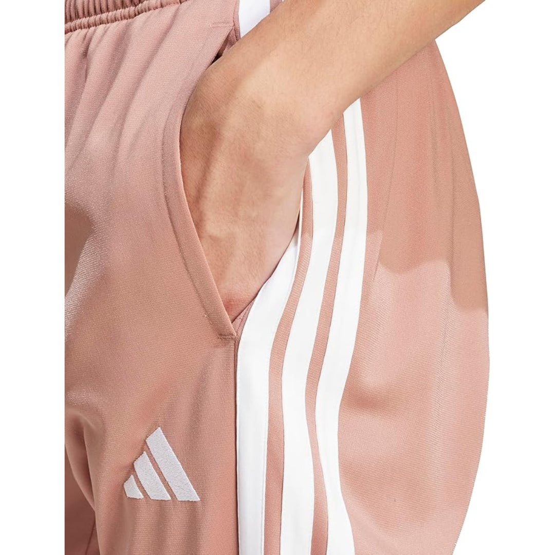 adidas Men's 3-Stripes Tricot Tapered Track Pants image 3