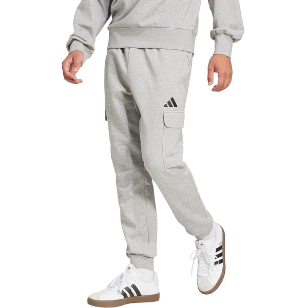 adidas Men's Essentials Feel Cozy Fleece Cargo Pants image 10