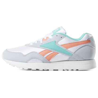 Reebok Women's Rapide Shoes,DV3641,White / Grey / Emerald / Pink