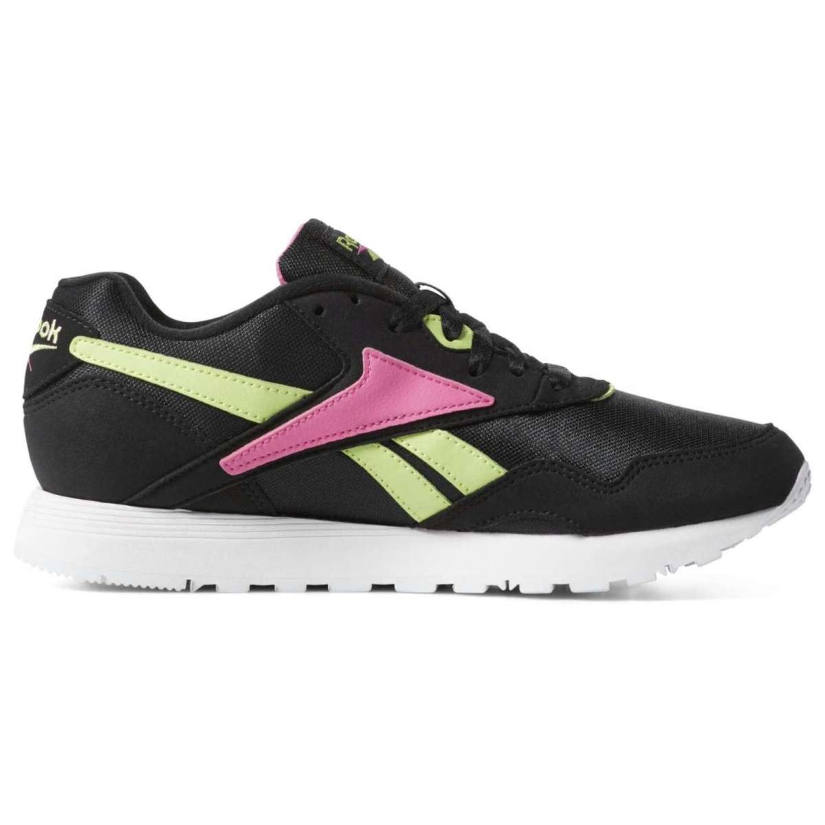 Reebok Women's Rapide Shoes,DV3642,Black/White/Pink/Lime
