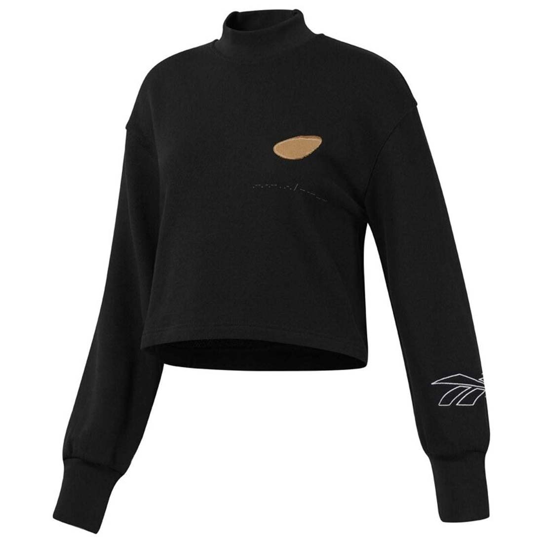 Reebok Womens RCPM Daytona Graphic Crew Sweatshirt 