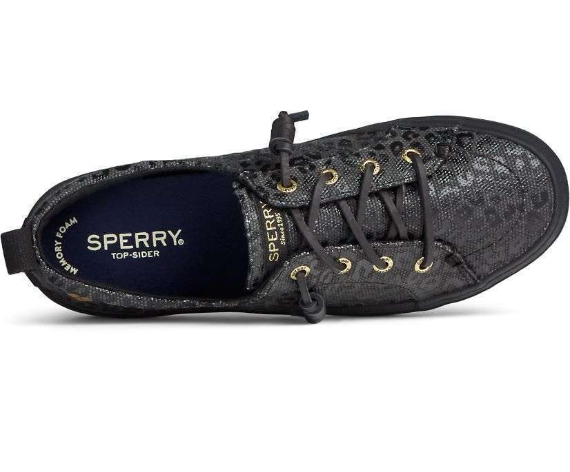 Sperry Women's Crest Vibe STS85930 BLACK/BLACK