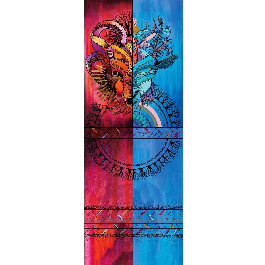PhD® Ski Ultra Light Print Socks by Artist IUNA TINTA (SW001446150