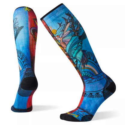 PhD® Ski Ultra Light Print Socks by Artist IUNA TINTA (SW001446150
