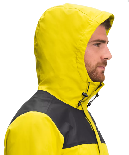 The North Face Men's Antora Rain Jacket NF0A7QEYP9B TNF Black/Acid Yellow
