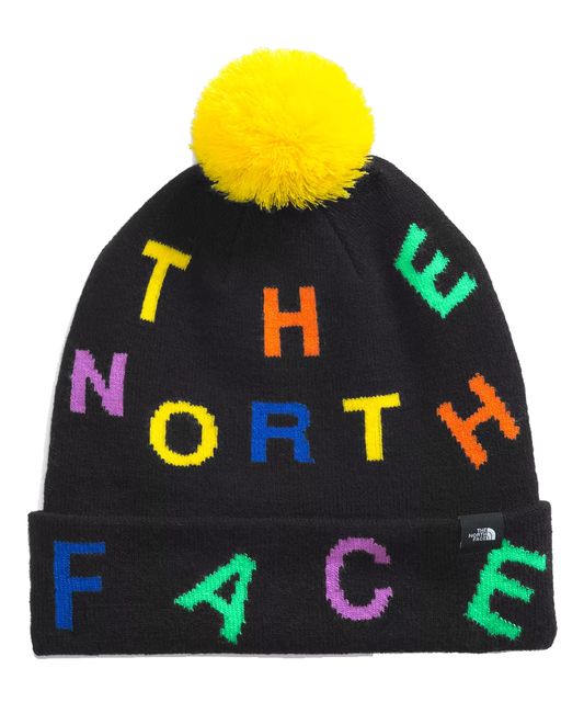 The North Face Youth Ski Tuke Beanie NF0A4VSX3AZ Burnt Olive Green Explorer Camo Print