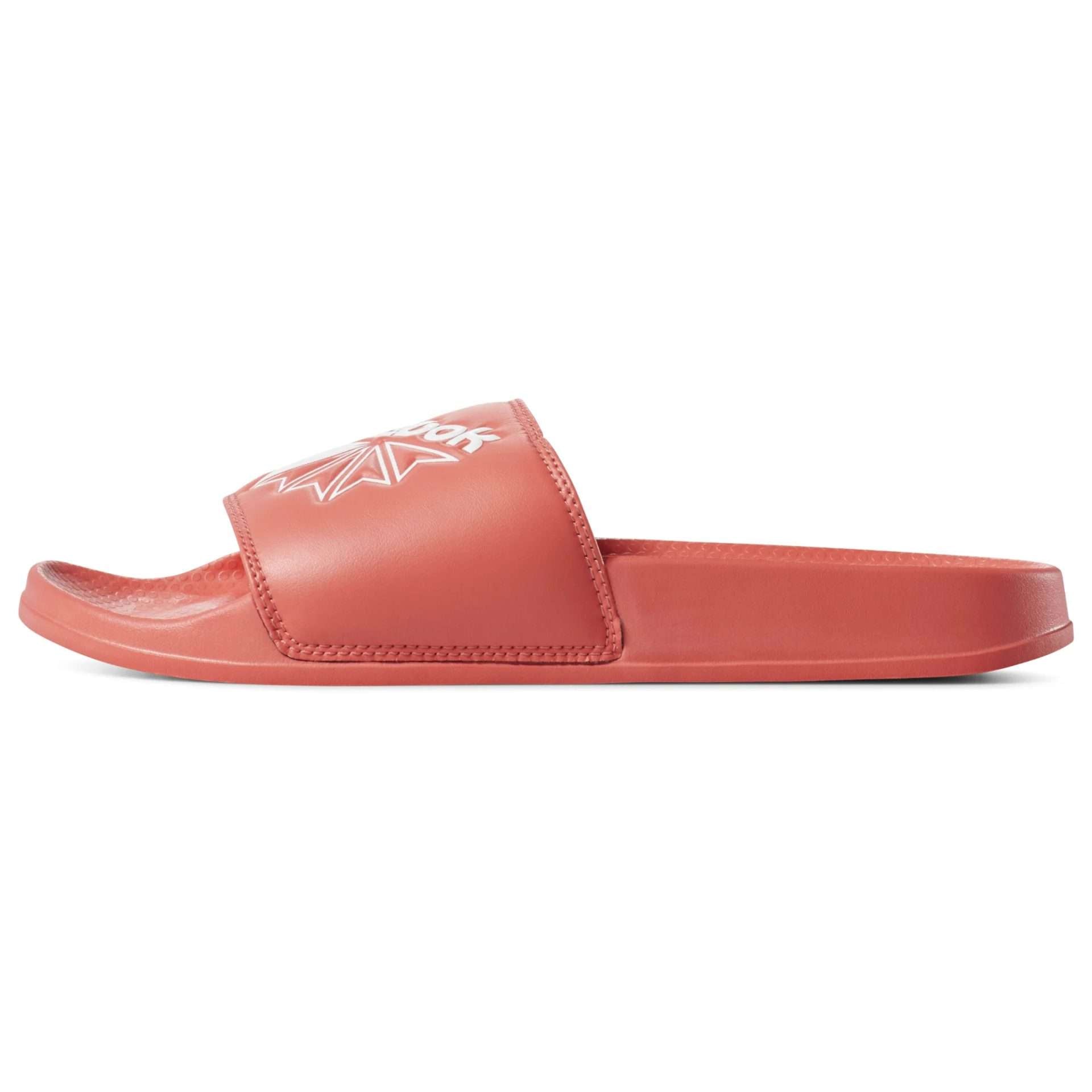 Reebok Men's Classic Slide Slipper,DV4099,Bright Rose / White
