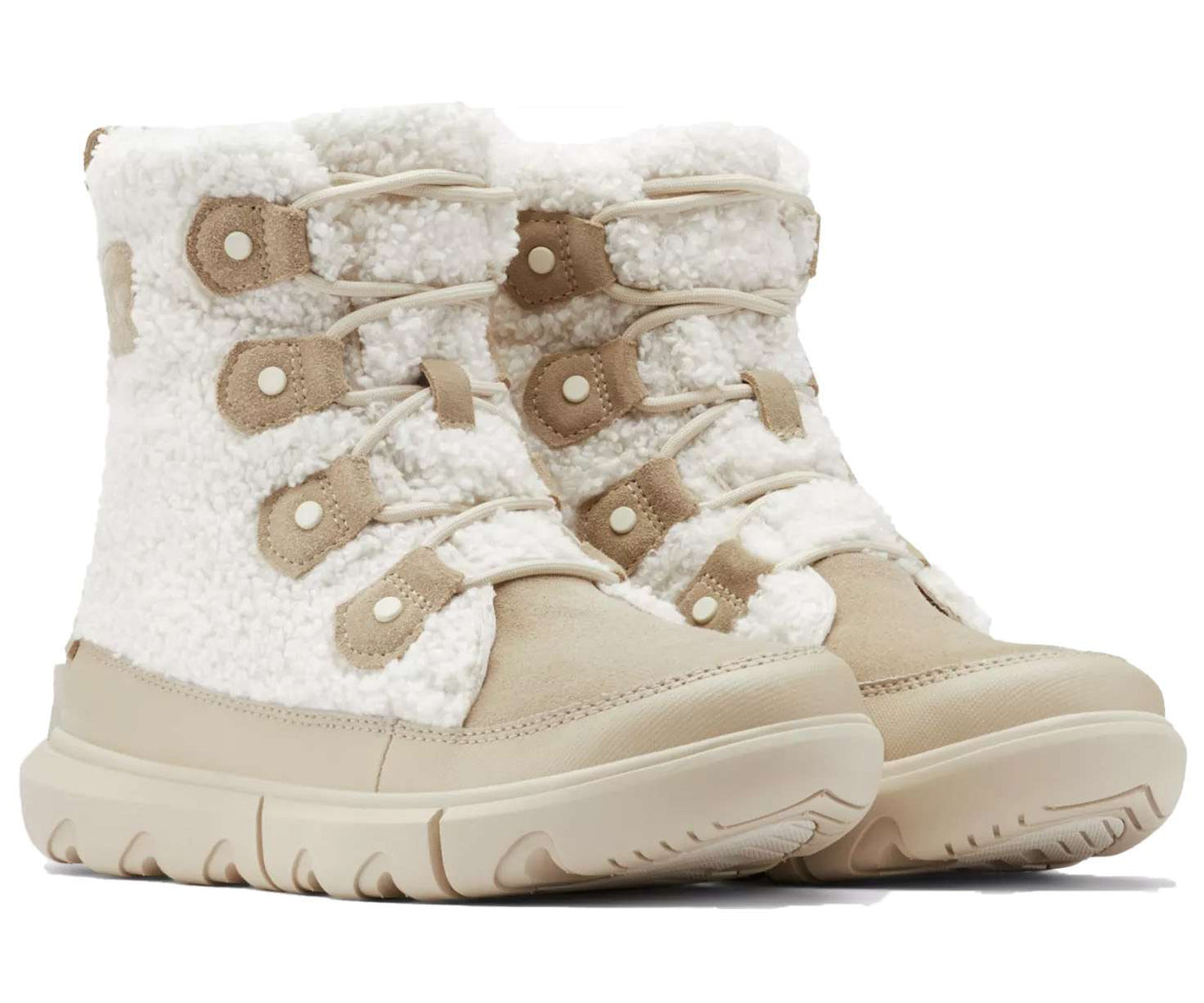 Sorel Women's Explorer II Joan Cozy - Ancient Fossil, Sea Salt NL4455-271 