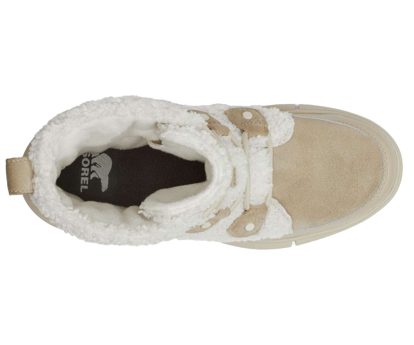 Sorel Women's Explorer II Joan Cozy - Ancient Fossil, Sea Salt NL4455-271 