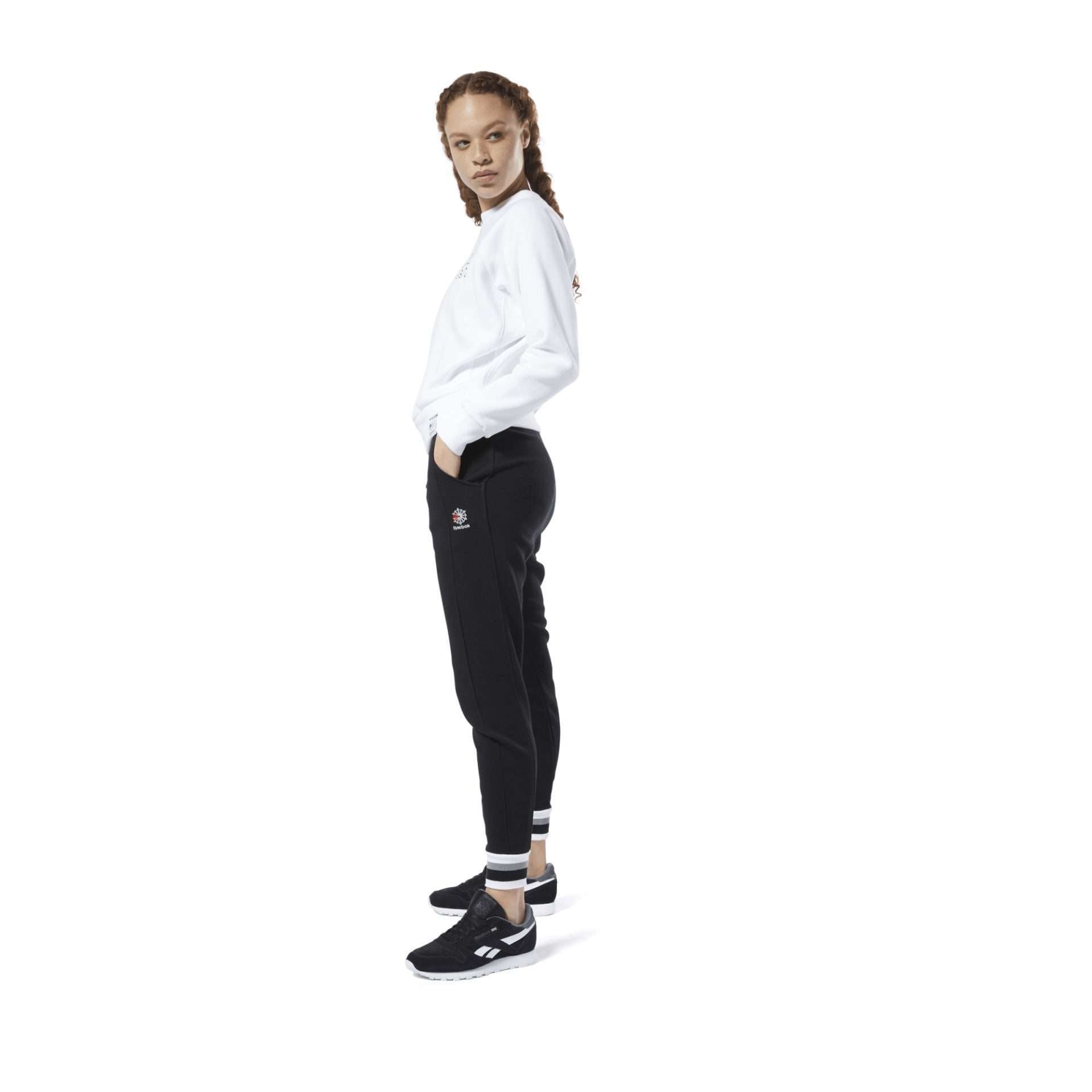 Reebok Women's Classics Starcrest Logo Pants 