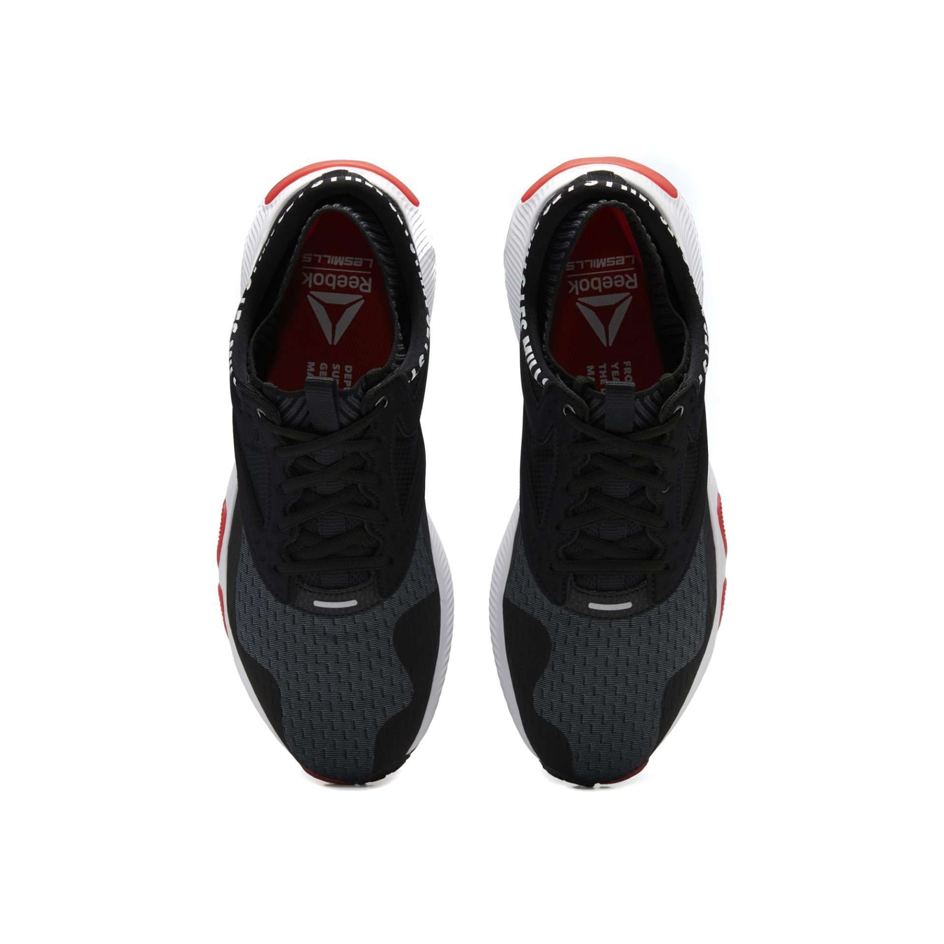 Reebok Men's HIIT Training Shoes,EG1942,Black / White / Radiant Red