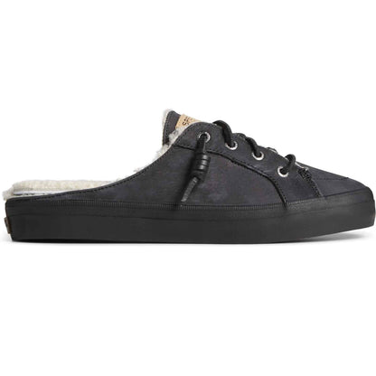 Women's Crest Cozy Mule #STS87882 black